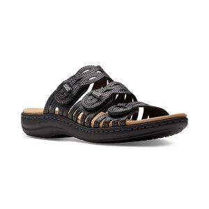 Clarks Laurieann Ruby Slide Sandals Women’s Comfort Shoes Navy Size 8 – MSRP $94